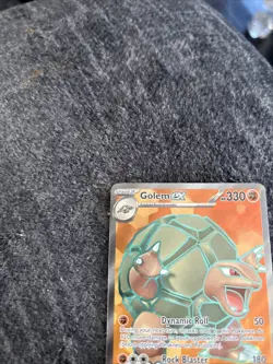 Pokemon TCG Golem EX 189/165 Scarlet & Violet 151 Ultra Rare Full Art LP - Image 3