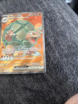 Pokemon TCG Golem EX 189/165 Scarlet & Violet 151 Ultra Rare Full Art LP - Image 5