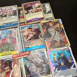 One Piece TCG 100 Foil Cards Bulk Lot | 12 Super Rares & Full Playsets | NM - Image 3