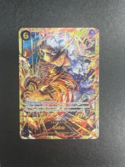 Sabo (SEC) OP13-120 - Carrying on His Will ONE PIECE CCG ENGLISH - Image 1