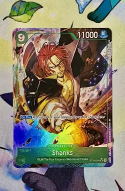 Shanks Premium PRB-02 SR Alt Art ST16-004 One Piece English - Image 1