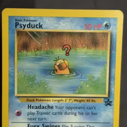 Pokemon Card - Psyduck WOTC Black Star League Promo #20 Rare - Image 3