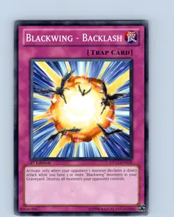Yu-Gi-Oh TCG Blackwing - Backlash DP11-EN025 1st Edition Common Card LP-NM - Image 1