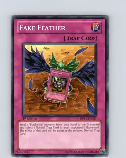 Yu-Gi-Oh TCG Fake Feather DP11-EN024 1st Edition Regular Common Card NM - Image 1