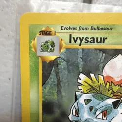 Pokemon Ivysaur 30/102 Base Set Unlimited TCG Single Card Vintage WOTC Gamefreak - Image 3