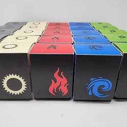 Lot of 25 MTG Magic the Gathering TCG Deck Boxes Mana (Legion) 100 Sleeved Cards - Image 5