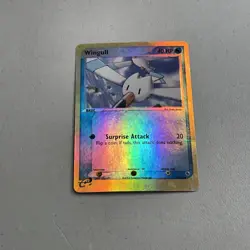 Pokemon TCG 2003 EX Ruby & Sapphire Set Card -- Wingull 77/109 Reverse Holo Foil - Image 2