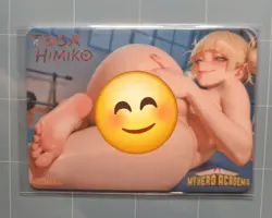 Himiko Toga My Hero Custom Glow In The Dark Waifu Card Feet Fan Art - Image 1