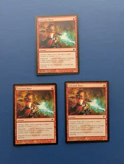 MTG Galvanic Blast X3: Scars of Mirrodin #91 – EX-MT - Image 1