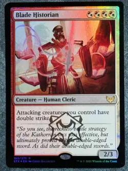 Blade Historian Strixhaven School of Mages Magic the Gathering MTG 2021 - Image 1
