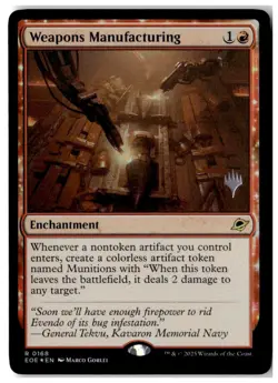 MTG Foil Weapons Manufacturing - Promo Pack: Edge of Eternities HP English - Image 1