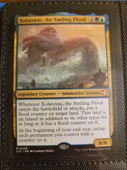 Xolatoyac The Smiling Flood X1 LCC MTG Commander Lost Caverns of Ixalan B1 - Image 1