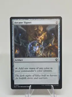 Arcane Signet X1 BLC MTG Commander Bloomburrow FB3 - Image 1
