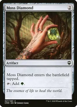 MTG Commander Legends C Moss Diamond #327 PLAYSET x4 4x - Image 1