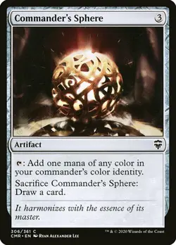 MTG Commander Legends C Commander's Sphere #306 PLAYSET x4 4x - Image 1