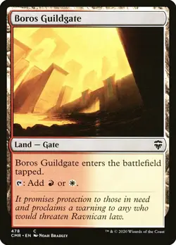 MTG Commander Legends C Boros Guildgate #478 PLAYSET x4 4x - Image 1