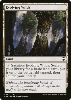 MTG Commander Legends C Evolving Wilds #482 PLAYSET x4 4x - Image 1