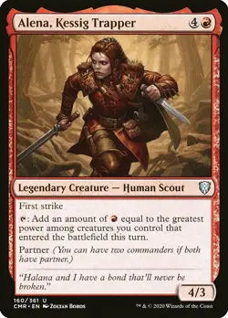MTG Commander Legends U Alena Kessig Trapper #160 PLAYSET x4 4x - Image 1