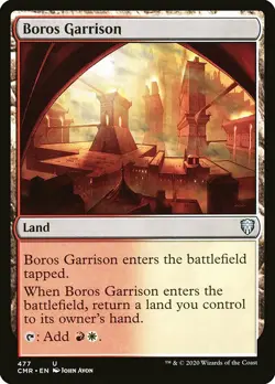 MTG Commander Legends U Boros Garrison #477 PLAYSET x4 4x - Image 1
