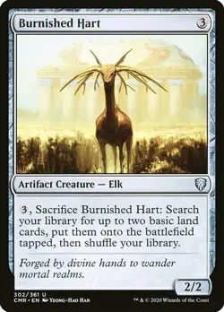 MTG Commander Legends *FOIL* U Burnished Hart #302 - Image 1