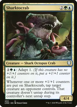 MTG Commander Legends U Sharktocrab #450 PLAYSET x4 4x - Image 1