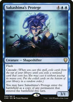 MTG Commander Legends R Sakashima's Protege #090 - Image 1