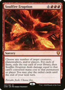 MTG Commander Legends M Soulfire Eruption #201 - Image 1