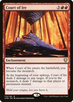 MTG Commander Legends R Court of Ire #170 - Image 1