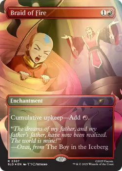 Braid of Fire (2307) (Rainbow Foil) Secret Lair Drop Series - Near Mint Foil - Image 1