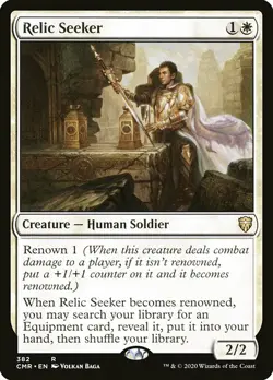MTG Commander Legends R Relic Seeker #382 - Image 1
