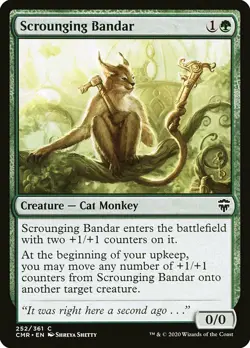 MTG Commander Legends *FOIL* C Scrounging Bandar #252 - Image 1