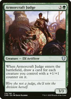 MTG Commander Legends U Armorcraft Judge #218 PLAYSET x4 4x - Image 1