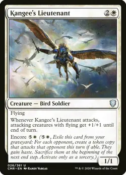 MTG Commander Legends U Kangee's Lieutenant #026 PLAYSET x4 4x - Image 1