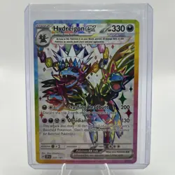 Pokemon Hydreigon ex 223/191 Sv08: Surging Sparks Full Art Holo Ultra Rare EX - Image 1