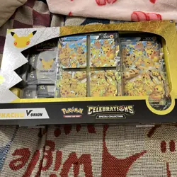 Pokemon TCG Pikachu V-Union Celebrations Special Collection NEW & SEALED - Image 1