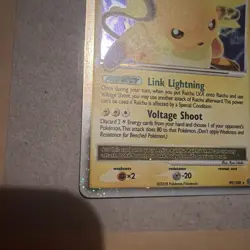 Pokemon Raichu LV.X 99/100 Ultra Rare Stormfront Holo - Image 1