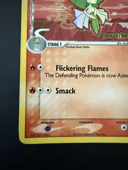Pokemon TCG Ex Dragon Frontier Kirlia 33/101 - Stamped Reverse Holo - Near Mint - Image 5