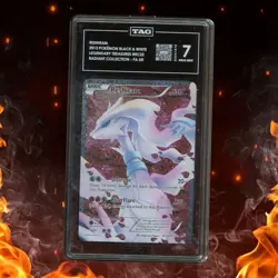 Pokemon Legendary Treasures RESHIRAM RC22/RC25 Radiant Collection TAG 7 - Image 1