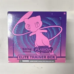 Pokemon Sword & Shield Fusion Strike Elite Trainer Box Mew Booster 2021 - Image 1