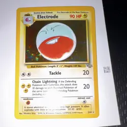 Pokemon Electrode Holo Rare 2/64 Jungle Unlimited 90HP 1999 English - Image 1