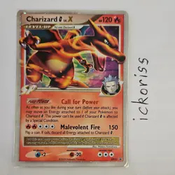 Pokemon Charizard G LV.X DP45 Diamond & Pearl Promo Holo Level Up HP120 - Image 1