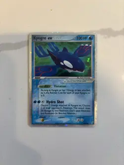 Pokemon TCG Kyogre EX Crystal Guardians Holo Rare 95/100 LP Condition - Image 1
