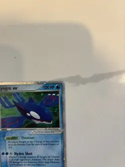 Pokemon TCG Kyogre EX Crystal Guardians Holo Rare 95/100 LP Condition - Image 5