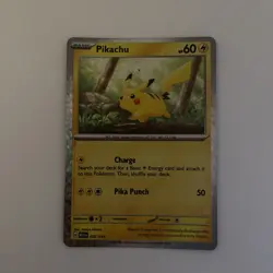 Pokemon TCG Pikachu 002/015 Promo McDonald's Promos 2024 Holo Bleed - Image 1