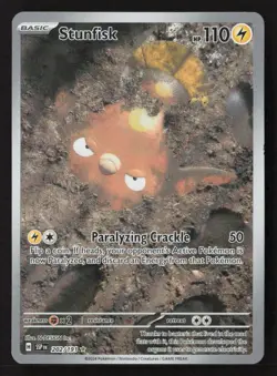 Stunfisk Illustration Rare Holofoil SSP 202/191 NM Pokemon TCG - Image 1