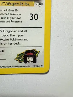 Pokemon TCG Erika's Dragonair 4/132 Gym Heroes HOLO - Image 5