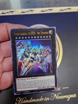 Yugioh - Divine Arsenal AA-ZEUS - Sky Thunder MP21-EN195 1st Ultra Rare - Image 1