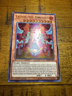Lazion, the Timelord BLLR-EN031 1st Edition Ultra Rare LP + BONUS - Image 1