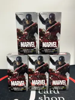 Weiss Schwarz Japanese Marvel Premium Factory Sealed (5) Booster Boxes CS - Image 1