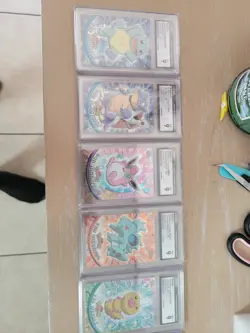 Vintage Pokemon Topps W/ Chrome & Spektra 35 Graded Card Lot CGC 1999–2000 - Image 5